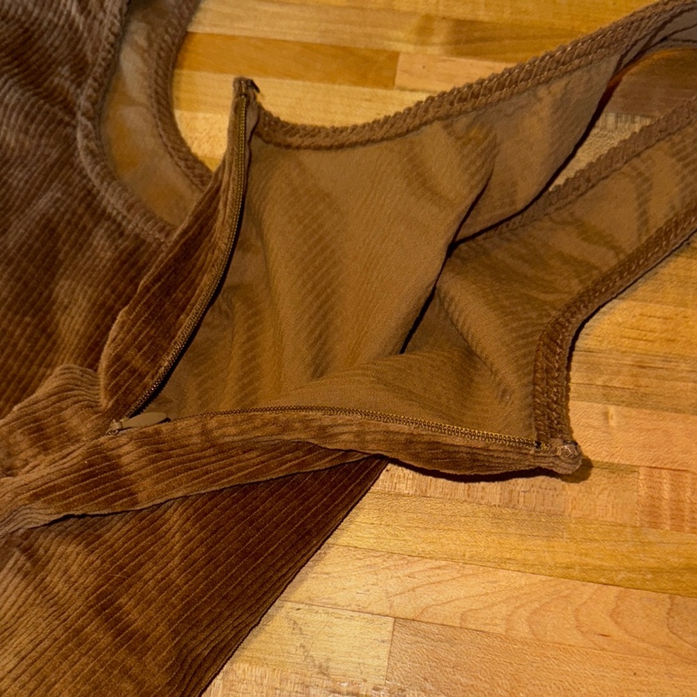 Free People Devoted to You Corduroy Dress 2 - Picture 10 of 13